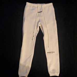 essentials buttercream sweatpants